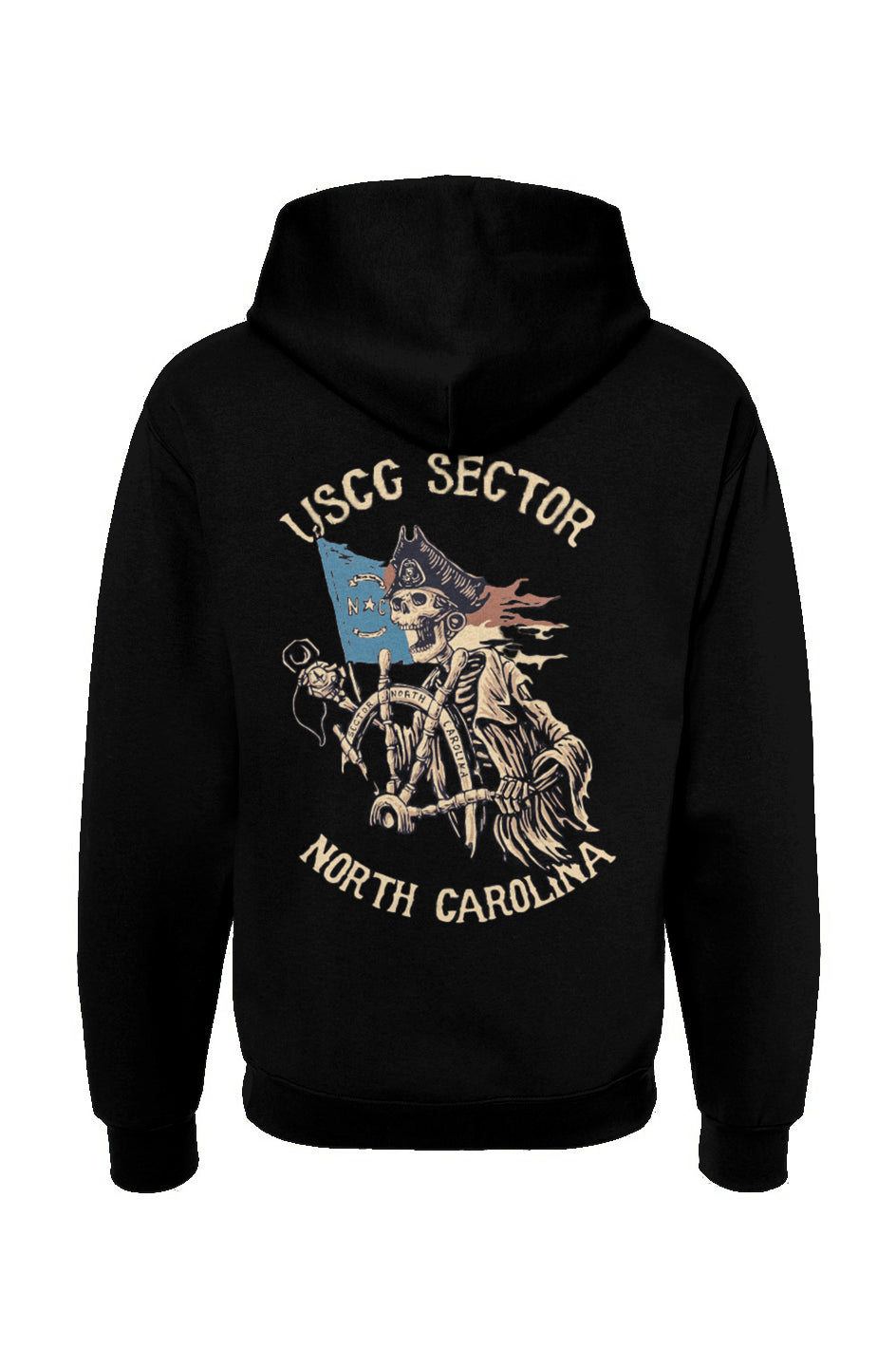 Sector North Carolina Black Hooded Sweatshirt