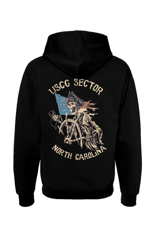 Sector North Carolina Black Hooded Sweatshirt